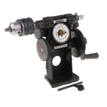 (1.5-13mm) Machine à bobiner manuelle, conception à engrenages à double usage avec 3 rapports de vitesse pour le bobinage de petites bobines