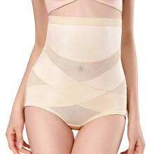 (L) Mutandine corsetto vita alta donna, in nylon, ultra sottili, modellanti corpo, sollevamento glutei, supporto schiena invisibile traspirante