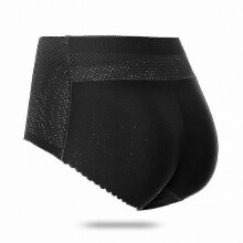 (Mid waist 126black, M) Naadloze Vormgevende Push-up Slip voor Vrouwen, Zachte Rekbare Stof, Billift Versterkend Shapewear