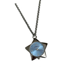 (Blue) Verstellbares Stern Anhänger Halskette, Legierung, 3x3cm Anhänger, vier Farboptionen, himmlisches Design für Alltag und formelle Anlässe