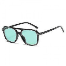 (black green) Vintage Tom F Sunglasses, Luxury Gradient Lenses, Eyewear for Men and Women, Style 72045