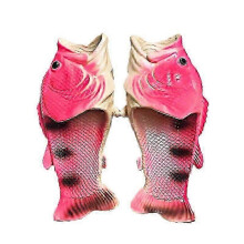 (Pink, 38-39) Chanclas de pescado salado antideslizantes, ligeras y transpirables para hombre, mujer y niños, uso exterior de verano