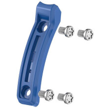 (Blue) Metal Side Extension Bumper Strip compatible with Garmin Fenix 8 47mm AMOLED Fenix 8 47mm SOLAR Tactix 8 47mm Quatix 8 47mm Black Metal Bracket