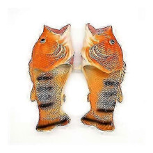 (Blue, 28-29) Chanclas de pescado salado antideslizantes, ligeras y transpirables para hombre, mujer y niños, uso exterior de verano