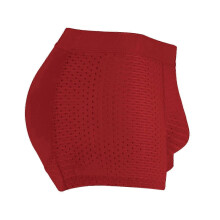 (Red, XXL) Ropa interior de hombre de nailon transpirable con malla, cintura sin costuras, para uso diario y ejercicio