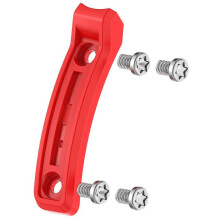 (Red) Metal Side Extension Bumper Strip Bracket compatible with Garmin Fenix 8 AMOLED 47mm, Fenix 8 Solar 47mm, Tactix 8 47mm, Quatix 8 47mm