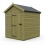6 x 6 Apex Shed Tanalised (Double Door, No Windows) 2