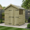 6 x 6 Apex Shed Tanalised (Double Door, With Windows) 1
