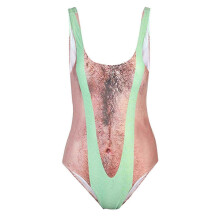 (Red, XL) Bañador de una pieza mujer con estampado 3D, control abdominal, para playa vacaciones piscina spa
