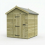 6 x 6 Apex Shed Tanalised (Single Door, No Windows) 2