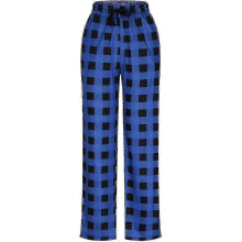 (BLACK, 2XL) Pantaloni da pigiama a quadri natalizi per uomo, vita elastica con coulisse, tasche laterali, tessuto morbido elastico per relax