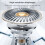 Συμβατά ακουστικά WK Y19 MAX White Deer Series 8 ακίδων, υψηλής πιστότητας, ενσύρματα 4