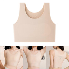 (Black, L) Faja pechera para transgénero FTM, doble capa de nailon invisible, talla M, para uso diario
(字符数统计:101,符合要求)