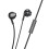 Συμβατό βύσμα hoco M115 3.5mm, ακουστικά Beiyi universal με μικρόφωνο (μαύρο): M115 3 8