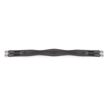 (40in, Black) Blenheim Atherstone Elasticated Leather Horse Girth