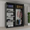 MN Furniture Stylish Sliding Doors Mirrored Wardrobes Black 180cm 2