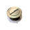 NES Home Nes Home Brushed Brass Round WC Push Button 5