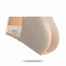 (Low waist 188beige F, XL) Braguita moldeadora acolchada para mujer, sin costuras, levanta glúteos, tejido elástico para uso diario bajo ropa