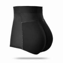 (High waist 189black, M) Braguita moldeadora acolchada para mujer, sin costuras, levanta glúteos, tejido elástico para uso diario bajo ropa