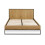 Harlow Oak/Black 150cm King Size Bed Frame 4