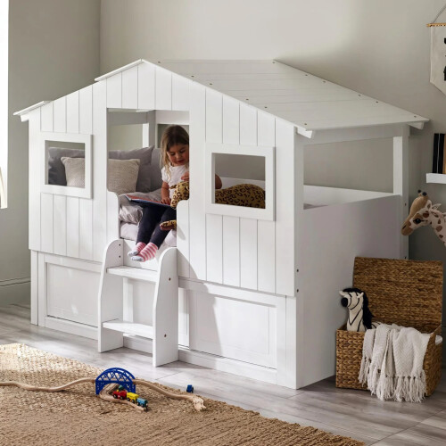 ACORN TREEHOUSE MIDSLEEPER STORAGE BED FOR KIDS 1