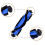 Durable 2 Pcs Roller Brush for Kyvol Cybovac D2 D3 D6 E20 E30 E31 Replacement Set Long Lasting Spare Accessories 4