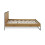 Harlow Oak/Black 150cm King Size Bed Frame 5