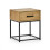Harlow Light Oak Effect 1 Drawer Bedside Table 1