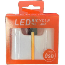(Blue light) Feu arrière LED pour vélo, haute luminosité, rechargeable par USB, étanche IP65 pour une sécurité optimale à vélo la nuit.