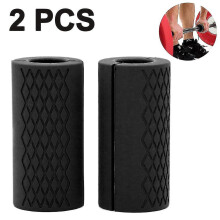(Red) Acessórios de Treino de Força em Silicone para Halteres e Barras com 24mm de Diâmetro Interno