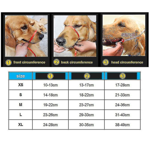 (Brown, M) Dog Muzzle Leather, Padded, All Seasons, Breathable Design, Solid Colour 2