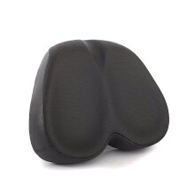 (Black) Bicycle Saddle Compatible with Most Bikes, Soft, Shock-Absorbing, Ergonomic Design