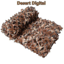 (Desert camouflage, 3x10m) Maskovacia sieť 3x5m 3x8m 3x10m 4x5m 210D Oxfordská látka na vojenský výcvik, vonkajší prístrešok proti slnku