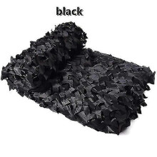 (black, 3x3m) Maskovacia sieť 3x5m 3x8m 3x10m 4x5m 210D Oxfordská látka na vojenský výcvik, vonkajší prístrešok proti slnku