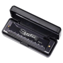 (Pink) 10 Hole 20 Tone Harmonica for Children Beginners with Numbered Notes, Metal ABS Construction