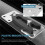 Sectional Couch Connector, 4 Pcs Metal Sofa Joint Snap Alligator Style Sectional Couch Connector 5