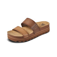 (UK 8, Espresso Duo) Reef Womens Cushion Vista Hi Summer Holiday Sliders Slides Sandals