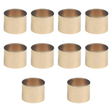 (Copper, Dia 11mm) 10er-Packung Kupfer-Queue-Zwingen, 11 mm Durchmesser, kompatibel mit Billardqueues für Reparatur und Austausch