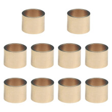 (Copper, Dia 12mm) 10er-Packung Kupfer-Queue-Zwingen, 11 mm Durchmesser, kompatibel mit Billardqueues für Reparatur und Austausch