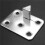 Sectional Couch Connector, 4 Pcs Metal Sofa Joint Snap Alligator Style Sectional Couch Connector 7