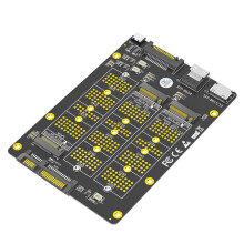 3 in 1 Combo M.2(NGFF) NVMe SSD/-Bus SSD to SFF-8611/8612 8654/and Adapter