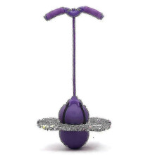 (Purple) Planche d'équilibre à hauteur réglable avec surface antidérapante pour le fitness à domicile, capacité de 90 kg (200 lb).