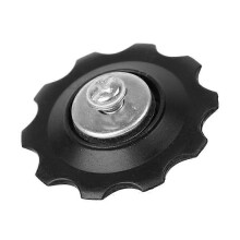 (Black) Schaltwerk hinten, 10 Zähne, Rollenkette, 1,2 cm Durchmesser, Kunststoff, Ersatzteil für Fahrräder, erhältlich in Schwarz und Rot
