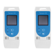 2X TempU 03 USB Temp & Humidity Data Logger RH TEMP Data Logger Recorder Humiture Recording Meter with 32,000 Capacity