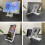 Desktop Tablet Computer Stand Multi-Stage Foldable Portable Desktop Student Learning Machine Stand for  (White) 2