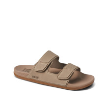 (12 UK, Sand) Reef Mens Cushion Tradewind Adjustable Summer Flip Flops Slide Sliders Sandals