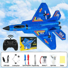 (F22 BU) RC Schuimvliegtuig SU-35, 2.4G Radiografisch bestuurbare zwever, EPP schuim speelgoed voor kinderen, compact lichtgewicht ontwerp