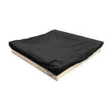 (black, 150*150cm) Sandkastenabdeckung mit Kordelzug, 210D Oxford-Gewebe, Grün, verschiedene Größen für Sandkasten Spielplatz