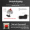 1-Key  Keypad 2.4G Wireless USB Mechanical Gaming Keyboard Hot Key Program for Gaming Office Work Black 4