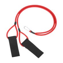 (Red) Banda de resistencia para béisbol, material TPE, 106 cm, para entrenamiento de fuerza de brazo en interiores y exteriores